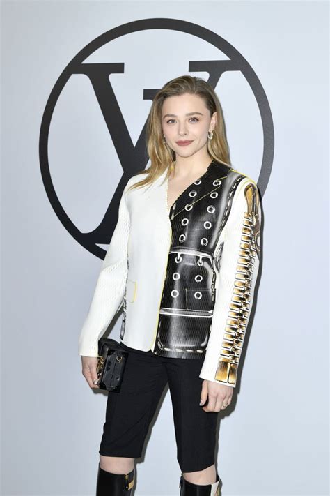 chloe grace moretz louis vuitton|chloe grace moretz 2024 show.